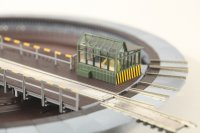 Drehscheibe mit elektrischem Antrieb für das Mittelleiter-Wechselstromsystem