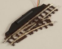 H0e E-Weiche rechts 24°