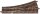 Roco 61140 Weiche links 22,5° L 200 mm R 502,7 mm